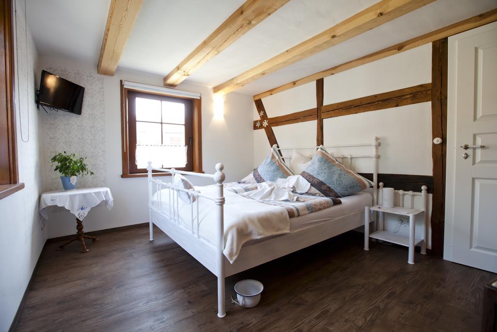 Pension Alte Schmiede Zabeltitz Room photo