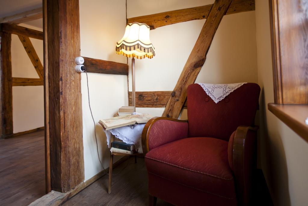 Pension Alte Schmiede Zabeltitz Exterior photo